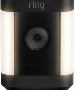 Best Buy SPOTLIGHT CAM PLUS OUTDOOR/INDOOR WIRELESS 1080P BATTERY SURVEILLANCE CAMERA - BLACK