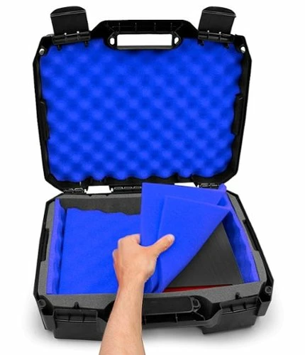 Best Buy HARD SHELL CASE WITH SHOCK-ABSORBING FOAM FITS UP TO 15 INCH LAPTOP AND ACCESSORIES - Image 2