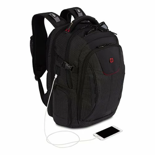 Best Buy COMMANDER USB SCANSMART LAPTOP BACKPACK - DOTTED BLACK - Image 11