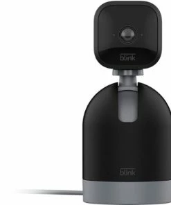 Best Buy MINI PAN-TILT INDOOR WIRED 1080P SECURITY CAMERA - BLACK