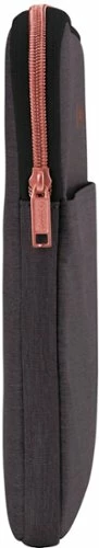 Best Buy TRANSFER PRO POCKET PROTECTIVE SLEEVE UNIVERSAL 15-16 FOR MACBOOK COMPUTERS, LAPTOPS AND TABLETS - CLOUDY GREY/ROSE GOLD - Image 5