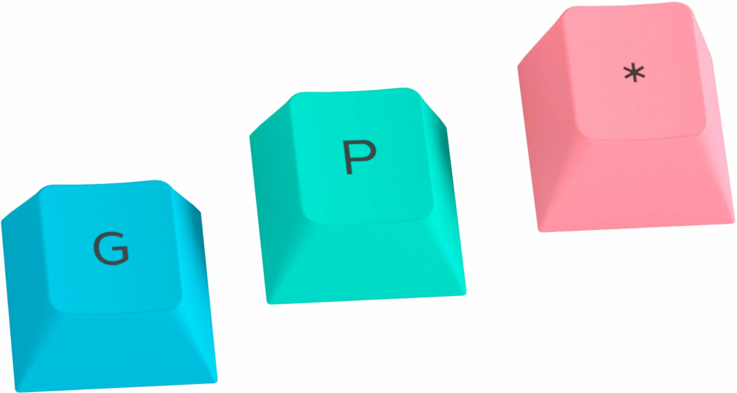 Best Buy GPBT DYE SUBLIMATED KEYCAPS 114 KEYCAP SET FOR 100% 85% 80% TKL 60% COMPACT 75% MECHANICAL KEYBOARDS - PASTEL - Image 2