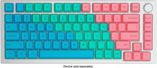 Best Buy GPBT DYE SUBLIMATED KEYCAPS 114 KEYCAP SET FOR 100% 85% 80% TKL 60% COMPACT 75% MECHANICAL KEYBOARDS - PASTEL - Image 3