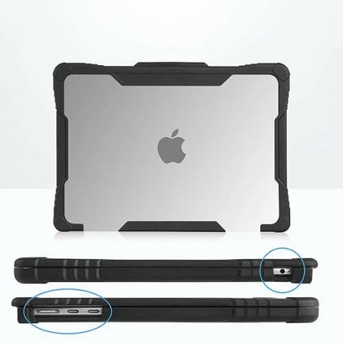 Best Buy SHOCKPROOFÂ RUGGED CASE THAT FITS THE 2022 MACBOOK AIR 13.6 WITH APPLE M2 CHIP. - Image 2