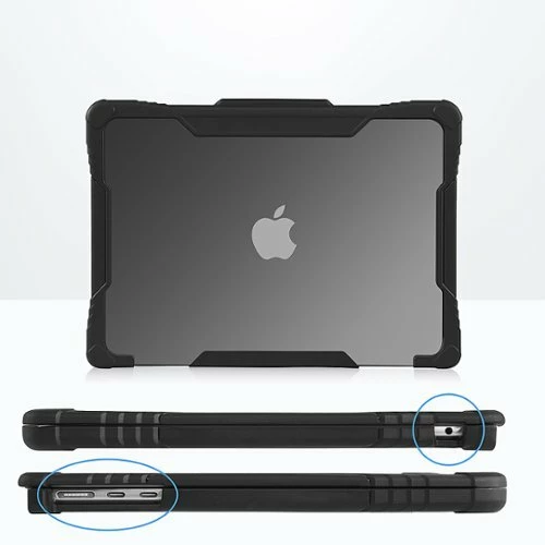Best Buy SHOCKPROOFÂ RUGGED CASE THAT FITS THE 2022 MACBOOK AIR 13.6 WITH APPLE M2 CHIP. - Image 9