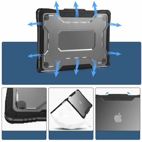 Best Buy SHOCKPROOFÂ RUGGED CASE THAT FITS THE 2022 MACBOOK AIR 13.6 WITH APPLE M2 CHIP. - Image 8