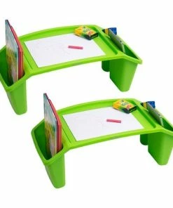 Best Buy SPROUT COLLECTIO PORTABLE DESK BREAKFAST TRAY AND LAPTOP DESK (SET OF 2) - GREEN