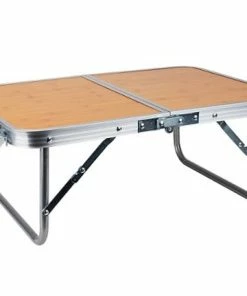 Best Buy WOODLAND COLLECTIONO PORTABLE LAPTOP DESK COLLAPSIBLE FOLDING TABLE AND LEGS - BROWN