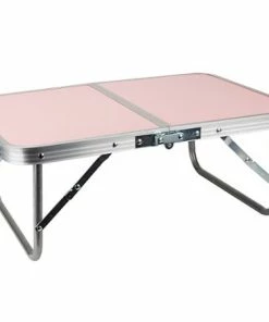 Best Buy WOODLAND COLLECTIONO PORTABLE LAPTOP DESK COLLAPSIBLE FOLDING TABLE AND LEGS - PINK