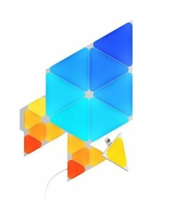 Best Buy SHAPES MIXED TRIANGLES KIT (7 TRIANGLES AND 10 MINI TRIANGLE PANELS) - MULTICOLOR