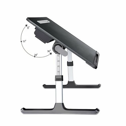 Best Buy ADJUSTABLE NON-SLIP LAPTOP STAND/TABLE WITH DRAWER AND TABLET HOLDER - Image 2