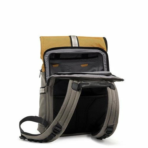 Best Buy ALPHA BRAVO LOGISTICS FLAP LID BACKPACK - GOLDEN BROWN - Image 4