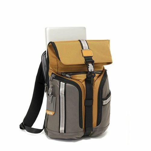 Best Buy ALPHA BRAVO LOGISTICS FLAP LID BACKPACK - GOLDEN BROWN - Image 3