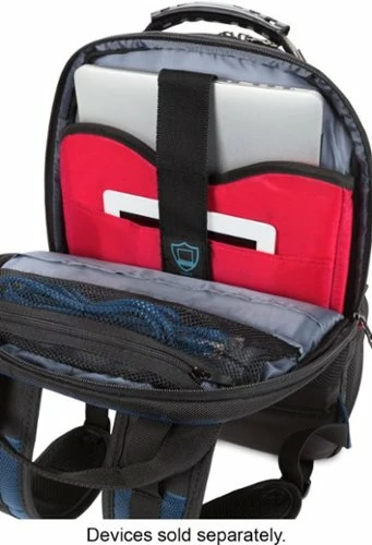 Best Buy IBEX BACKPACK FOR 17'' LAPTOP - BLUE - Image 4