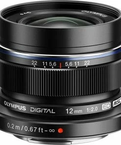 Best Buy 12MM F/2.0 WIDE-ANGLE LENS FOR SELECT DIGITAL CAMERAS - BLACK