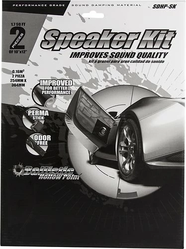 Best Buy HOLLOW POINT SERIES SPEAKER KIT FOR MOST VEHICLES - BLACK