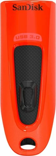 Best Buy ULTRA 64GB USB 3.0 FLASH DRIVE - RED