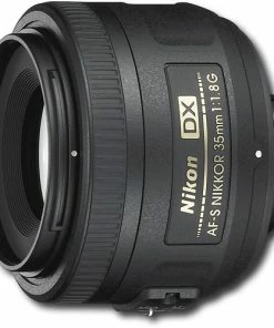 Best Buy AF-S DX NIKKOR 35MM F/1.8G STANDARD LENS - BLACK